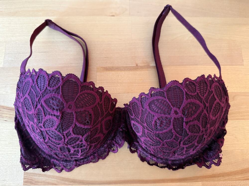 Victoria’s Secret Date Push Up Purple Bra Size 34D